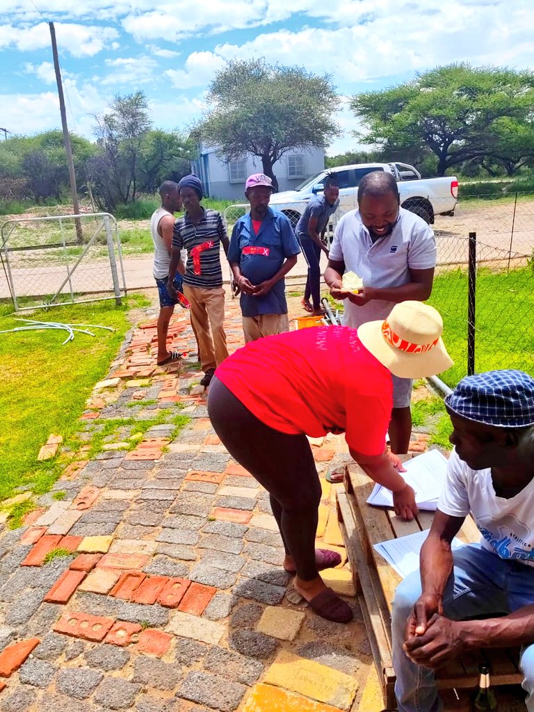 effnorthercape's tweet photo. [Registrations] P3: Alpha Hall VD team doing Door To Door in Ulco Ward 6 for By-elections Registration Weekend.
#RegisterToVoteEFF
@EFFSouthAfrica https://t.co/Q3l25CUrUw