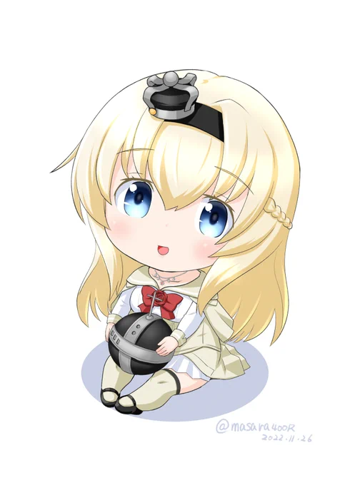 #艦これ版深夜の真剣お絵描き60分一本勝負#艦これ版真剣お絵描き60分一本勝負_20221126スパ子ちゃん 