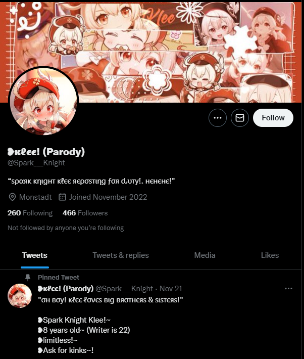 NymphoMenace's tweet photo. //This degenerate just commented on one of my posts, figured it was worth showing. Not really sure what to do here, anything beyond reporting and blocking? Still fairly new to twt. https://t.co/0J90uqrJnL