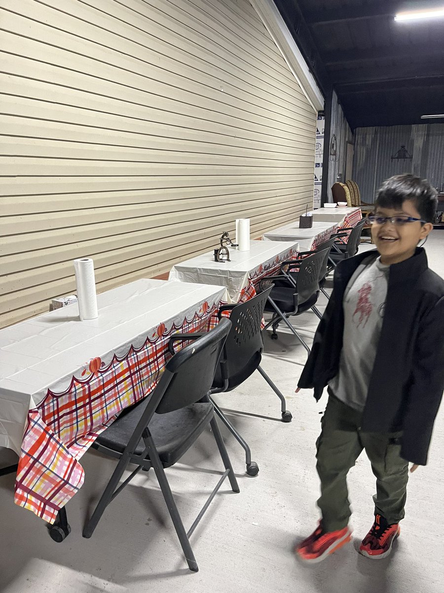AutismNotEvery1's tweet photo. Good afternoon! David is helping get everything ready for our Friendsgiving get together today! Can anyone guess what the dry stuff is and what it will be used for? #SmileWithLittleD #CookingWithLittleD #Friendsgiving https://t.co/BnLaNtltyG