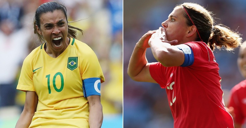 GiveMeSportW's tweet photo. 🇧🇷 Marta, 2019
🇨🇦 Christine Sinclair, 2019

The first two players to ever score in five World Cups 🏆

Remember to include trailblazing women in 'all-time' statistics 🙌