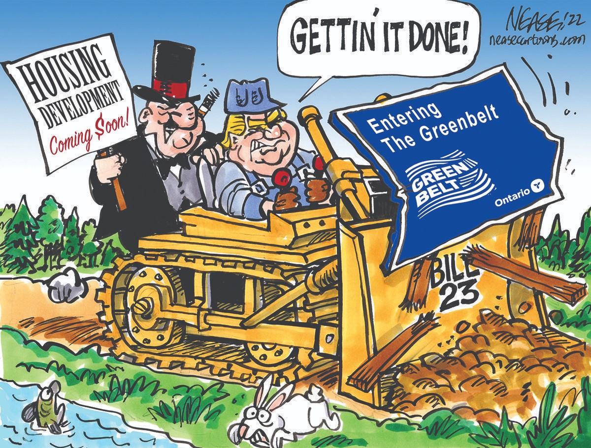 Please access the link to save the Greenbelt. We need to help wildlife keep their space, prevent catastrophic flooding and worse. Stop Doug Ford's destruction. 
<a href="/JessLReid/">Jessica Scott-Reid, M.A.</a> <a href="/FoE_Canada/">Friends of the Earth Canada</a> <a href="/earthalliance/">Earth Alliance</a> <a href="/NatureCanada/">Nature Canada</a> #ClimateAction #WildLife #Environment act.environmentaldefence.ca/page/117064/ac…