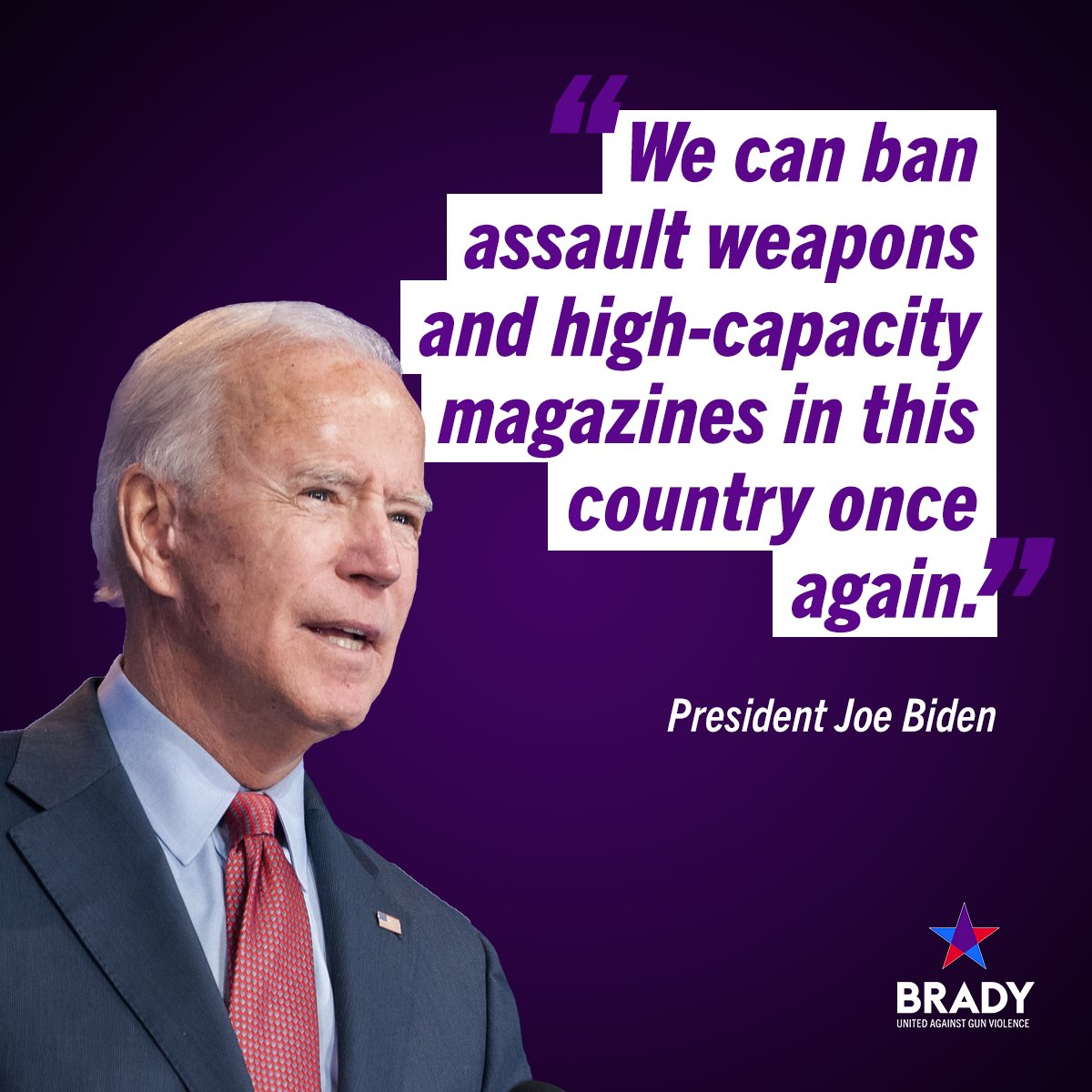 Brady | United Against Gun Violence (@bradybuzz) on Twitter photo Over 14,000 people have been killed by gun violence since the House passed an assault weapons ban this summer.
<a href="/SenSchumer/">Chuck Schumer</a>, the time is now. Our lives are at stake.
RT if you demand the Senate bring an assault weapons ban to a vote and send it to <a href="/POTUS/">President Donald J. Trump</a>'s desk! #EnoughIsEnough Over 14,000 people have been killed by gun violence since the House passed an assault weapons ban this summer.
<a href="/SenSchumer/">Chuck Schumer</a>, the time is now. Our lives are at stake.
RT if you demand the Senate bring an assault weapons ban to a vote and send it to <a href="/POTUS/">President Donald J. Trump</a>'s desk! #EnoughIsEnough
