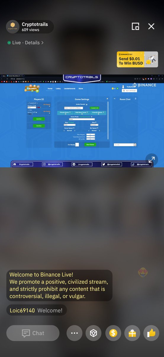 Benjami71590515's tweet photo. Welcome Welcome !
It is just starting right now, just come in
#Cryptotrails
#Cryptobox
#BinanceLive https://t.co/Vdl9F4BNCT