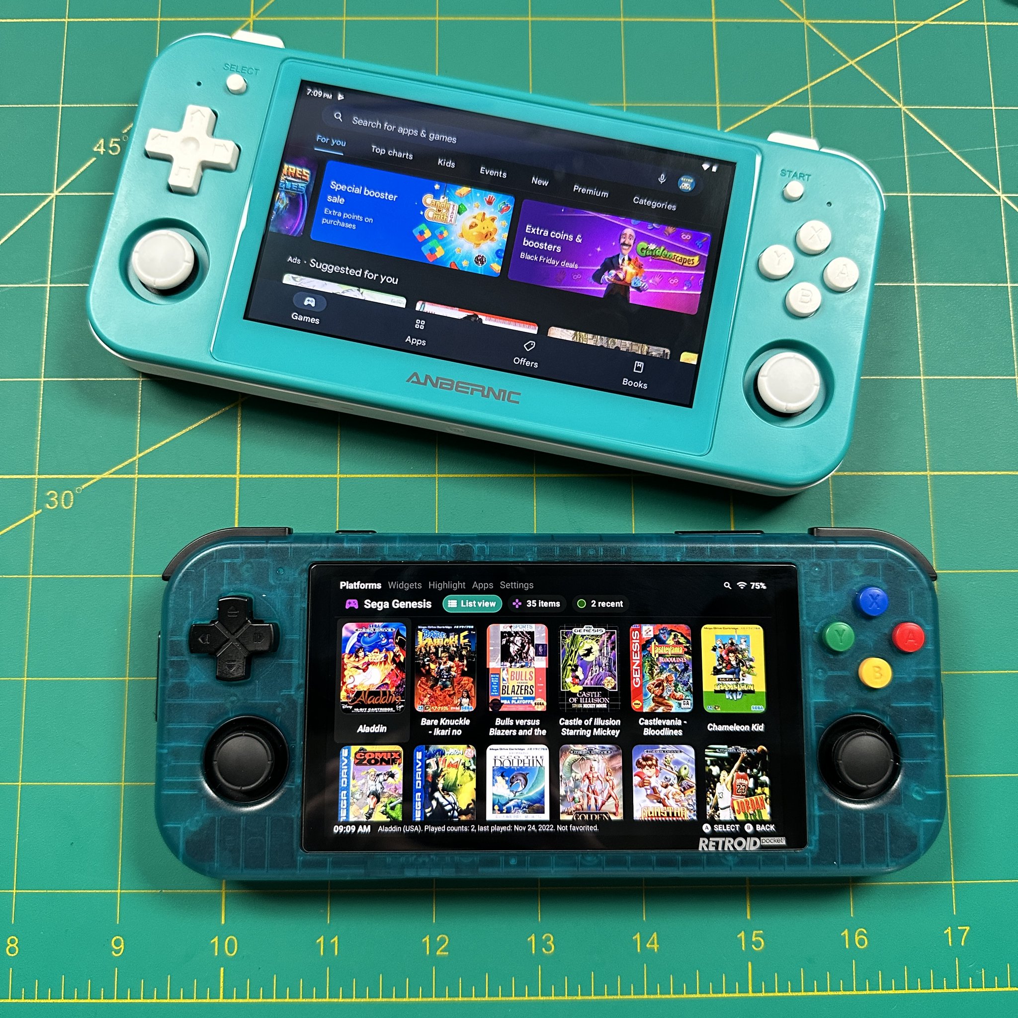 Switch Emulation (Skyline) Retroid Pocket 3+, Anbernic RG505, Powkiddy X18S