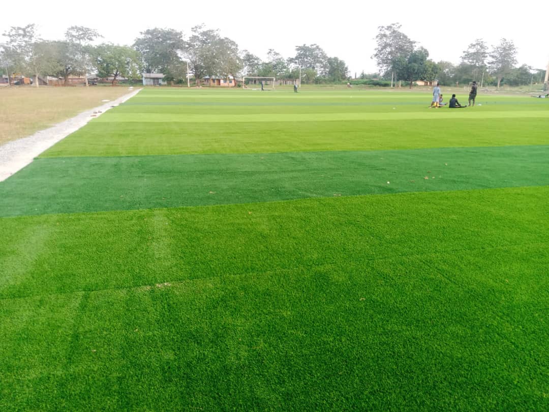 SenatorOdebiyi's tweet photo. Soccer Pitch All Set For Sporting And Recreational Activities At Yewa College, Ilaro, Facilitated By Me. The Mini sports centre is a state of the art sport complex, with facilities such as a standard soccer pitch, basketball court, Athletic tracks for track and field events etc. https://t.co/K1qBwwLA83