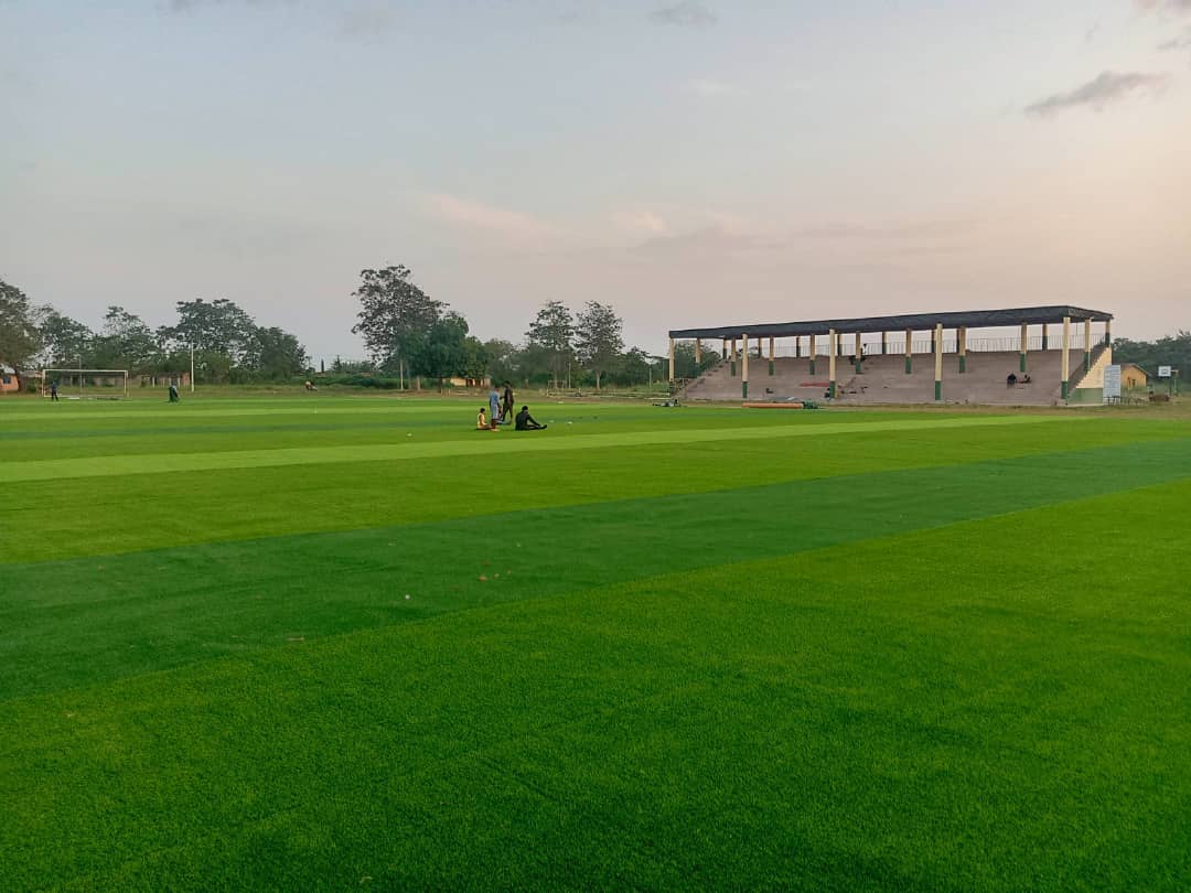 SenatorOdebiyi's tweet photo. Soccer Pitch All Set For Sporting And Recreational Activities At Yewa College, Ilaro, Facilitated By Me. The Mini sports centre is a state of the art sport complex, with facilities such as a standard soccer pitch, basketball court, Athletic tracks for track and field events etc. https://t.co/K1qBwwLA83