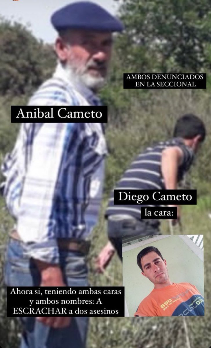 Por favor difundan!
Este par de asesinos arrastraron un perro con una soga hasta matarlo!
Por lo que leí la denuncia ya fue hecha, pero vale recordar caras, xq más adelante pueden hacerlo de nuevo 🤬🤬🤬🤬