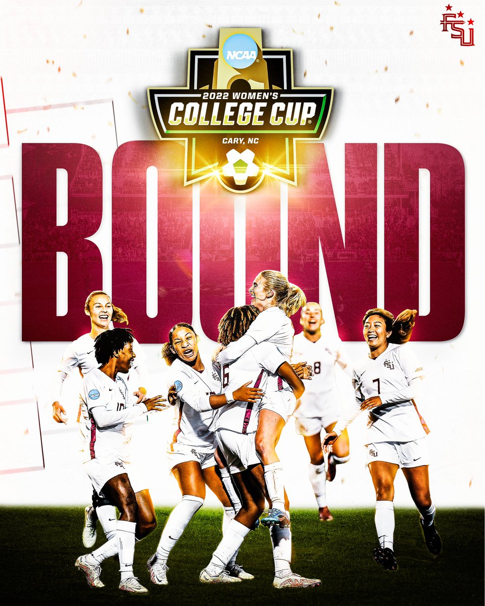 FSUSoccer's tweet photo. COLLEGE CUP HERE WE COME!! #OneTribe https://t.co/knSOBqU4Xl