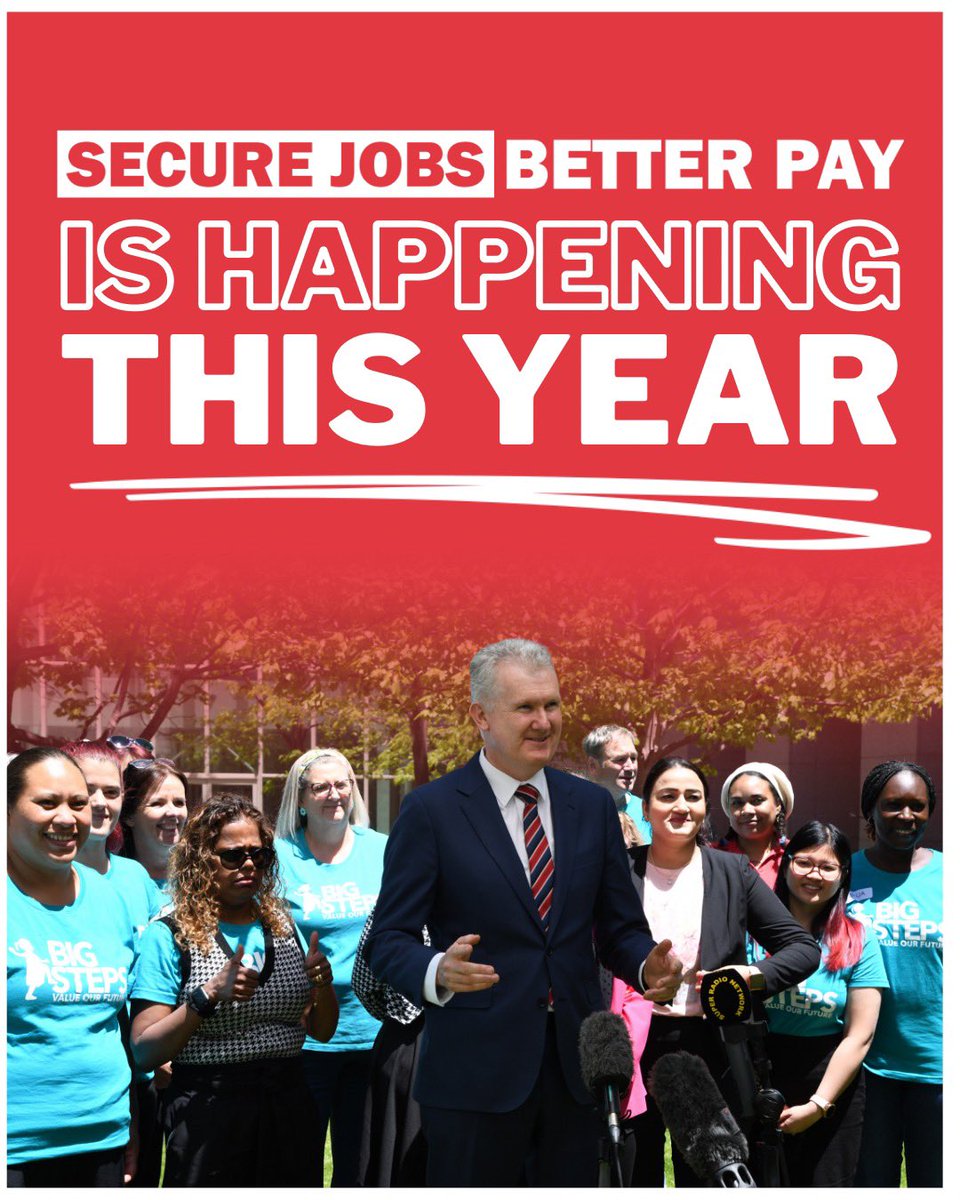 BREAKING: Our Secure Job, Better Pay Bill will become law this year!