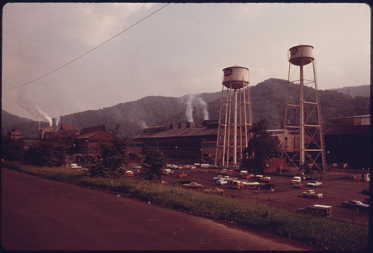 Appalachian Aesthetics on Twitter "Union Carbide plant in Alloy