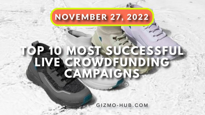 top 10 most successful crowdfunding campaigns nov 2022