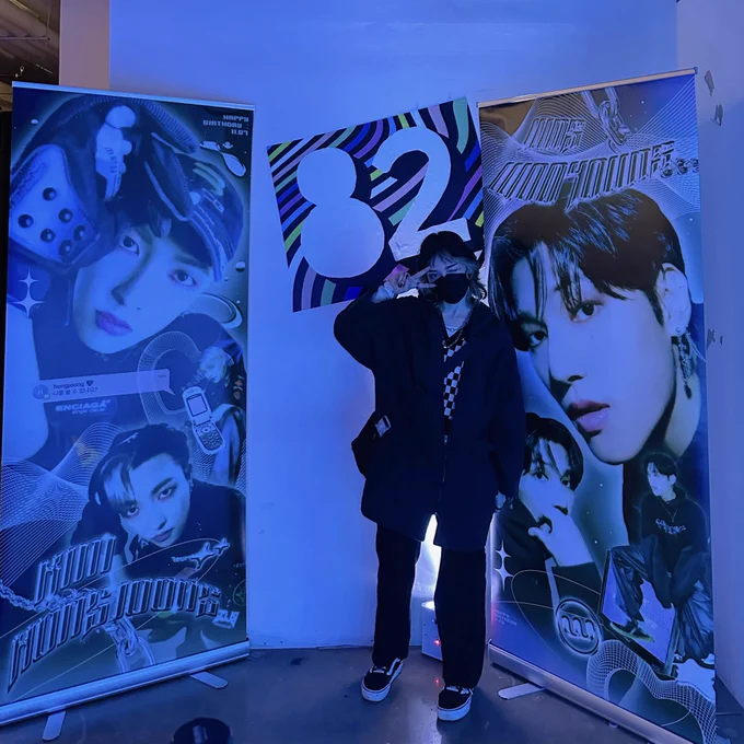 thank u again friends   #woojoong_in_cyberspace#우중이_우리의_토파즈 #ATEEZWORLDTOUR2022 