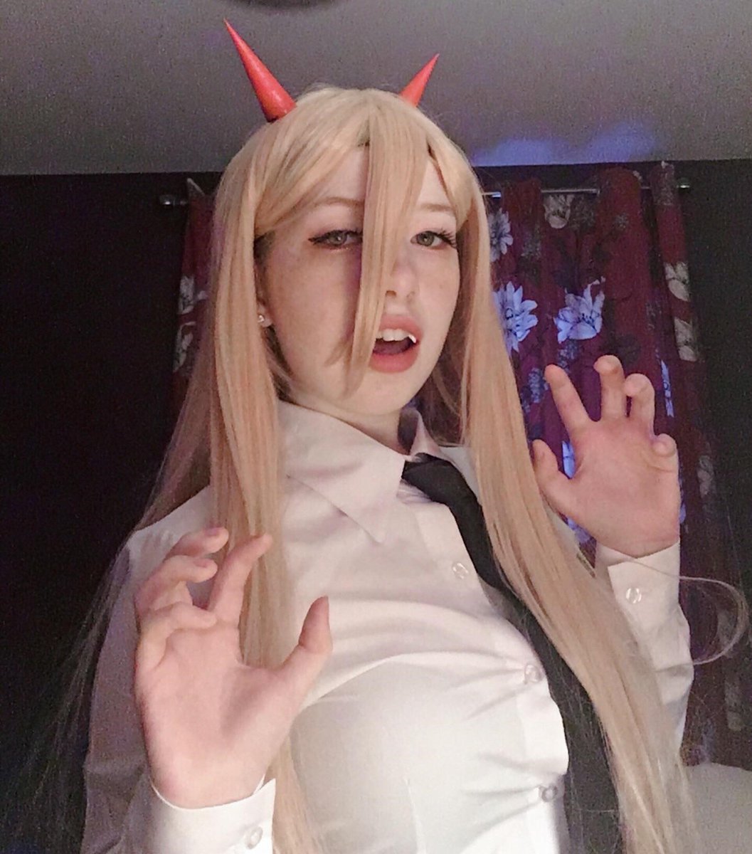 Cosplay heaven on Twitter "Chainsaw man power cosplay by me ) [by