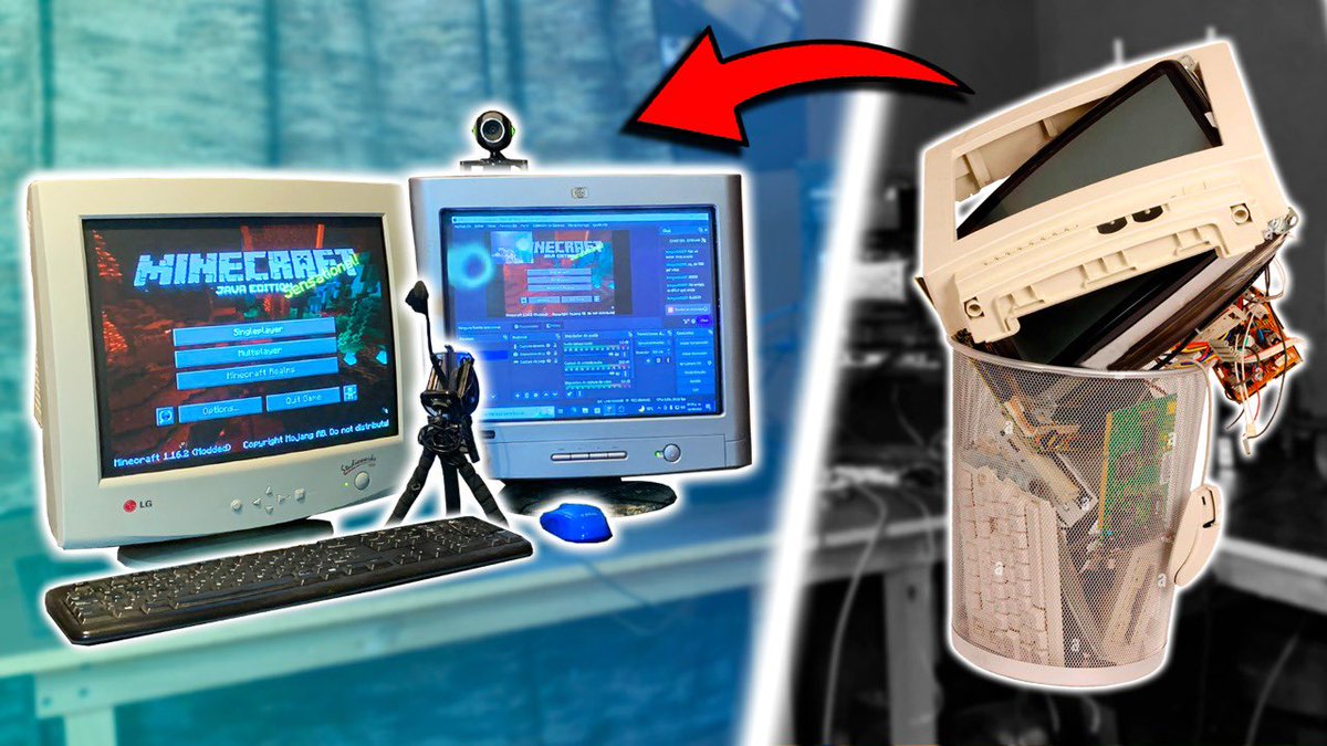 ARMAMOS UN SETUP STREAMER CON BASURA

¿Se puede hacer stream con un setup hecho de basura? Aquí lo descubrirás... 😏 

youtube.com/watch?v=kKBlyS…