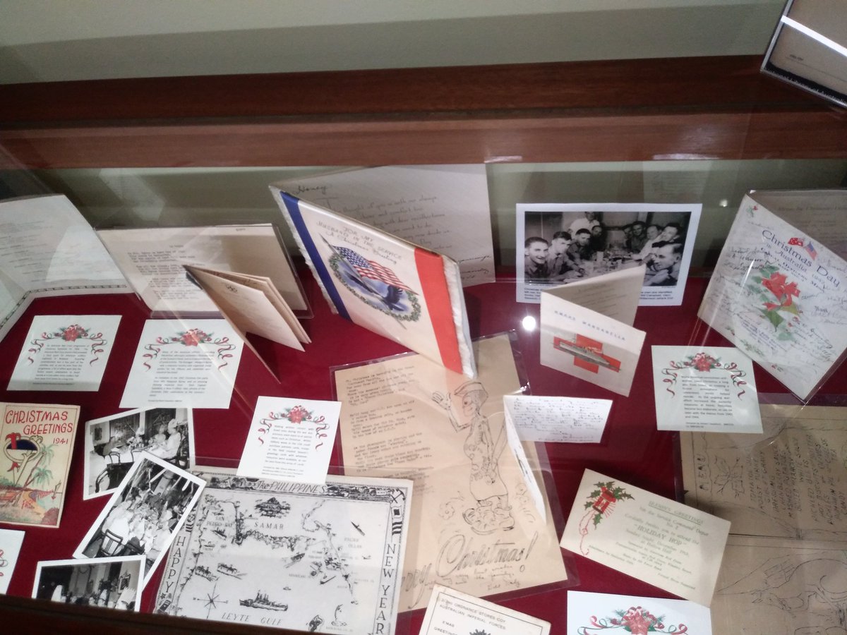 bnemacarthur's tweet photo. The MacArthur Museum Brisbane's Christmas display is now available for viewing. Our last open day this year will be Tuesday 13th December. https://t.co/RcXmBLglh9