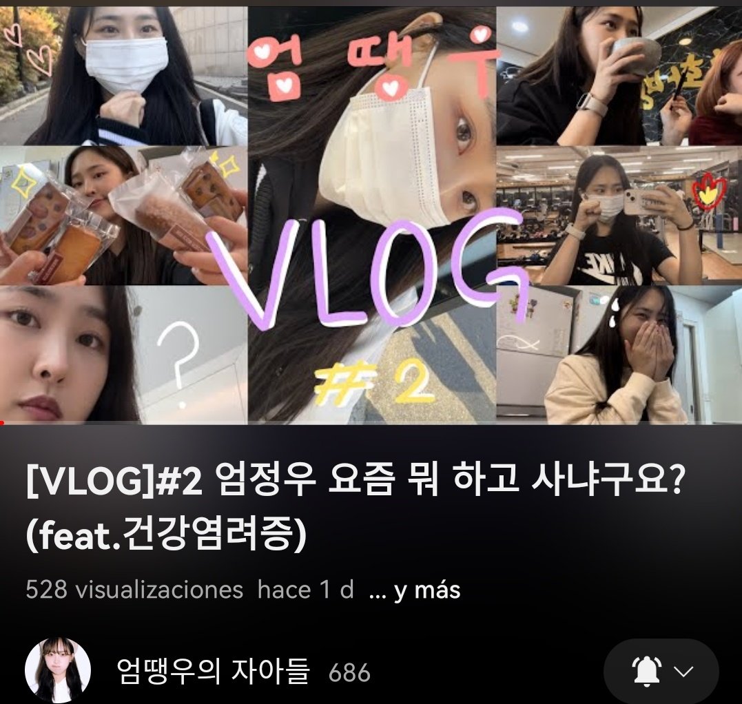 Prince_Andromed's tweet image. In case any #BVNDITBUL doesn't know. Jungwoo opened a YouTube channel🥳
She is uploading vlogs and she even put eng subs.
#BVNDIT
#ThankYouBVNDIT

youtu.be/NM9MgVbmEJg