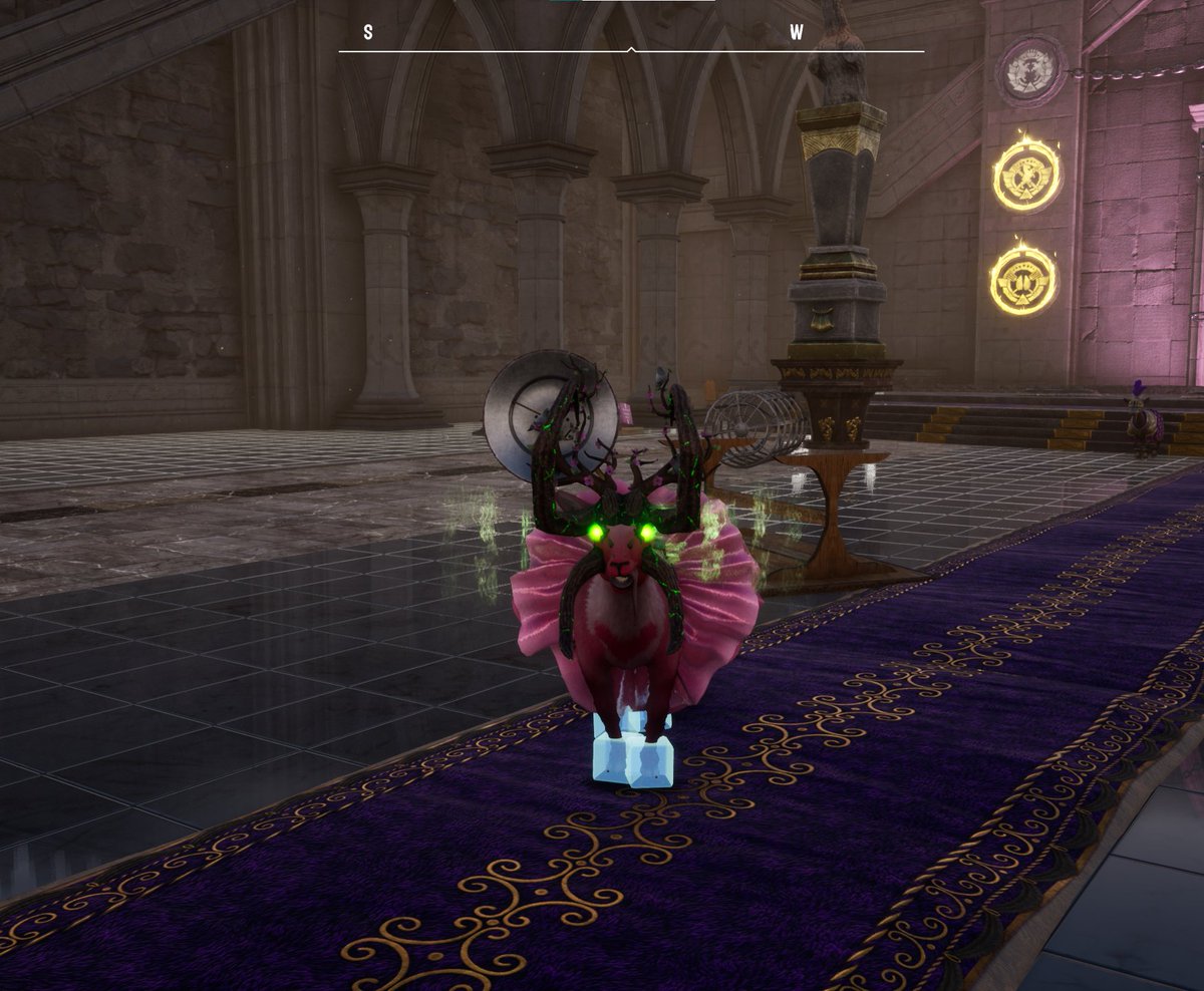 IcyAnnOfficial's tweet photo. the little ice cube feet complete the look #GoatSimulator3 #demongoat https://t.co/CozDihiBlT