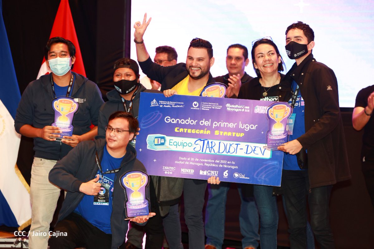 Nicaragua905's tweet image. #LaRed905 || Más imágenes del #Hackathon2022 “Metaverso”

👇👇👇

Ver: CCC/Jairo Cajina