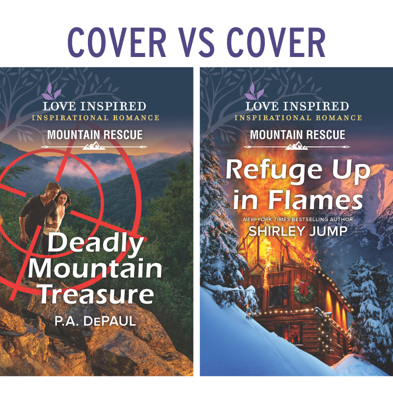 LoveInspiredBks's tweet photo. #CoverVSCover!

Which Mountain Rescue cover has you the most on edge?

DEADLY MOUNTAIN TREASURE by  @PADePaul  https://t.co/72f1FmIkNY

REFUGE UP IN FLAMES by @shirleyjump  https://t.co/7RjuHEOr75 https://t.co/UTKNXS8CjY