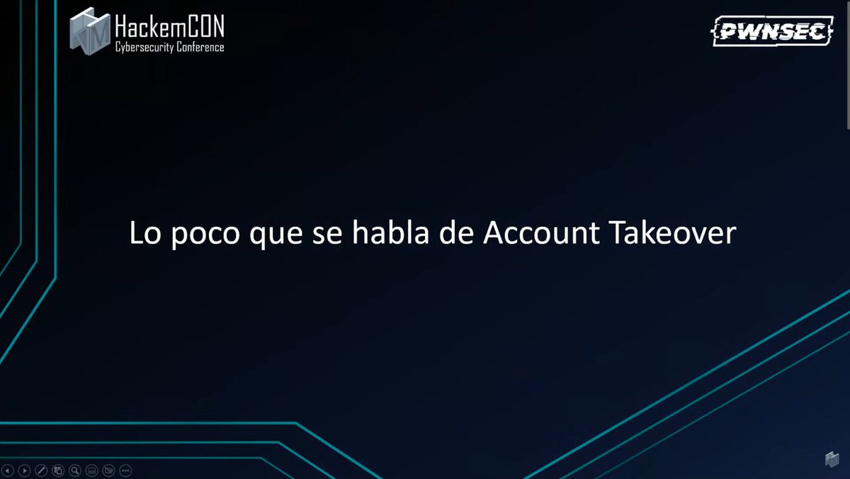 susana_soledo's tweet image. Muchas gracias @br4ck3ts por compartir su conocimiento con esta excelente charla: &quot;Lo poco que se habla de Account Takeover&quot;
youtube.com/watch?v=lYK_3i…
#HackemCON #HackemCON2022 #Hackem #AccountTakeover #ATO