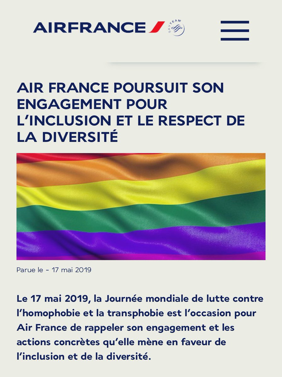 Nath_Yamb's tweet image. Chez les apôtres de “l’inclusion et du respect de la diversité”, on fait la promotion des gens qui changent de sexe, mais on sanctionne un Africain qui porte des tresses. Votre hypocrisie et votre racisme congénital seront exposés dans tous les domaines #BoycottAirFrance