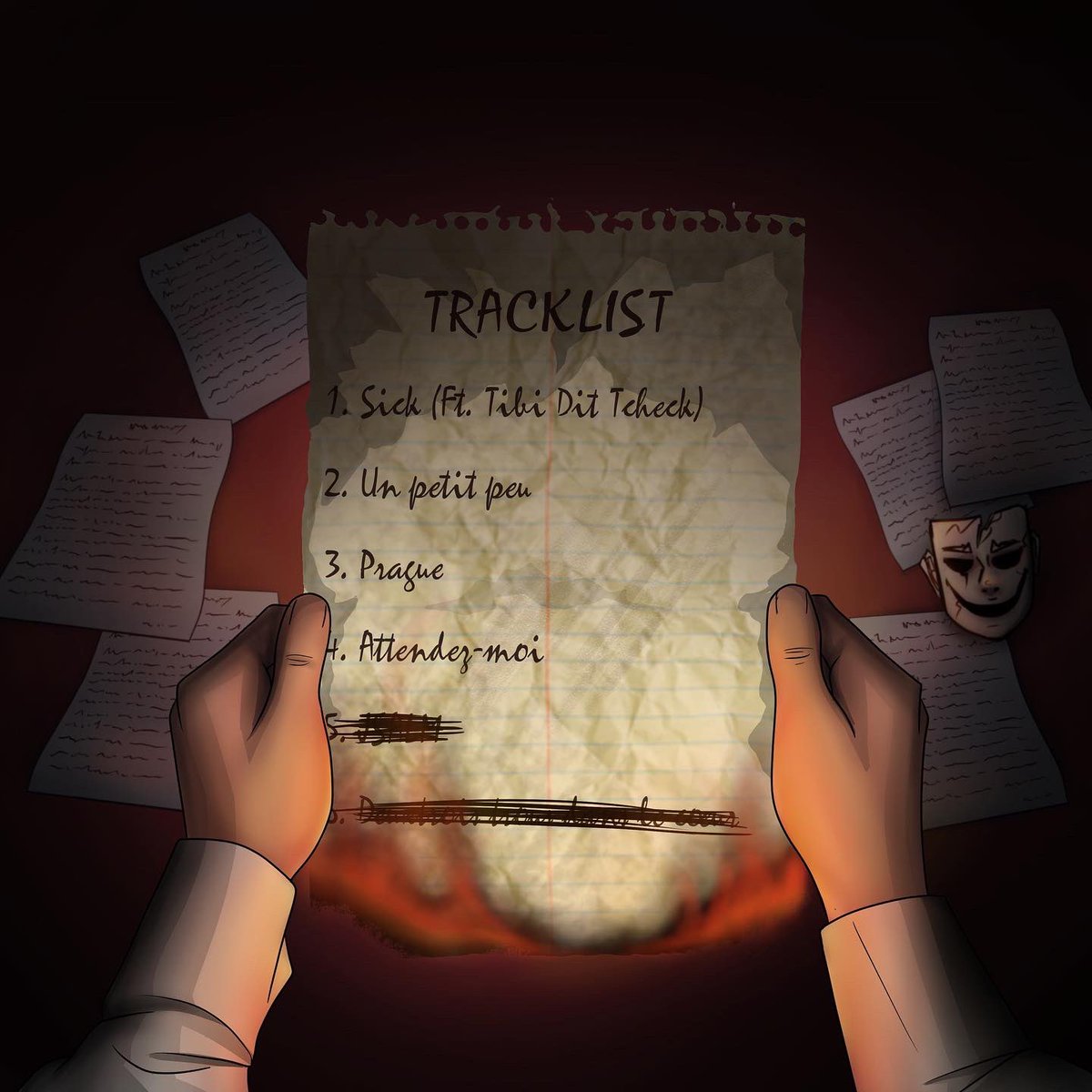 100_mask's tweet photo. Emavuida.  

1 er track en ft avec @tibi_dit_tcheck 

Disponible le 09/12. À bientôt https://t.co/YVPBv3GYva