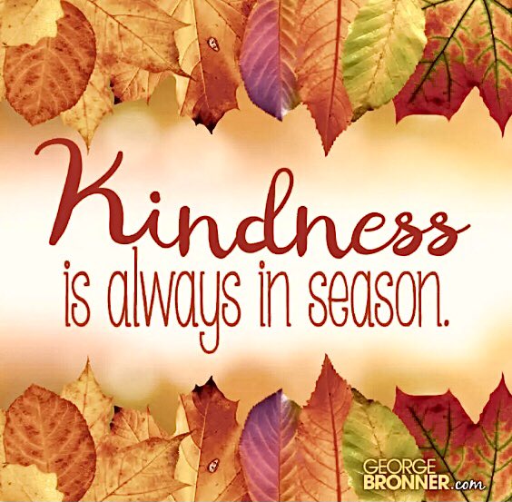 LandraLarson's tweet photo. ❤️ #kindvember #kindnessmatters #kindnessisfree #actsofkindness https://t.co/zpiXECd7Nr