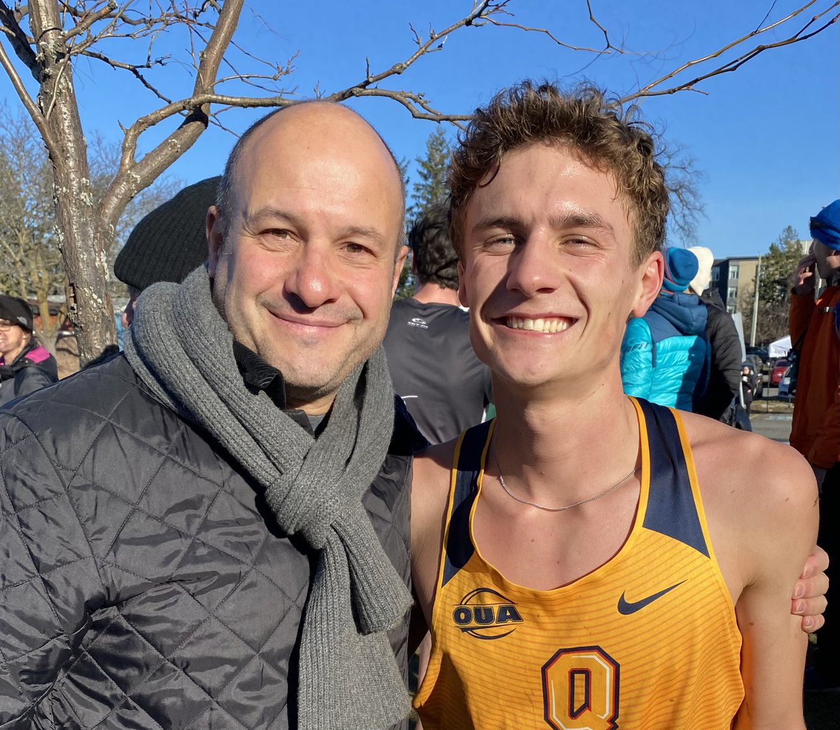 StewartRWheeler's tweet image. Another #ProudUncle moment! Congratulations to nephew Jude Wheeler-Dee who ran brilliantly &amp;amp; finished atop the podium at the 🇨🇦 XC running championships! #ACXC — and who shared the top spot with his teammate in a moving show of #sportsmanship !!