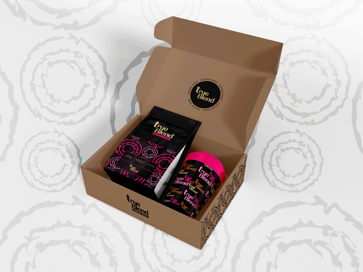 Sophieddesign's tweet photo. True Blend Coffee Brand Part Two!

#tbctrueblend #thebriefclub #creativechallenge #passionproject #designchallenge #designbrief #designbrand #designbranding #coffeebrand #coffeebranding #coffeeshop #designabrand #branddesign  #graphicdesigning #graphicdesigner https://t.co/Ha8hZwULYi