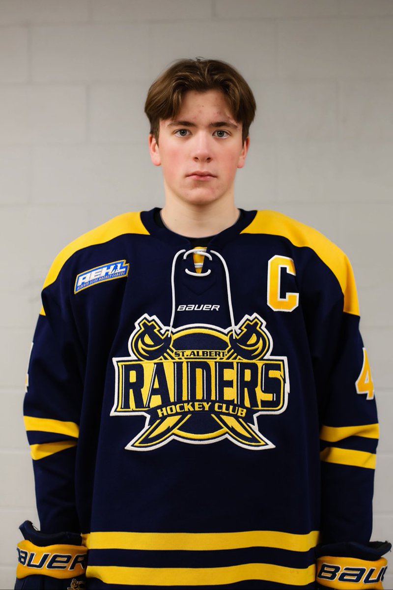 To be chosen as the captain for the U17AAA Flyers is an incredible honour! Proud hockey mom moment! 💙💛#hardworkpaysoffs  #hockeylife #u17aaflyers #leadervibes #rylanhamstra <a href="/AEHL_HA/">Alberta Elite Hockey League</a> <a href="/FlyersRaiders/">St Albert Flyers U17 AAA</a> <a href="/TheAJHL/">TheAJHL</a> <a href="/Hockey_StA/">St. Albert Minor Hockey</a> <a href="/staraidersclub/">St. Albert Raiders</a>
