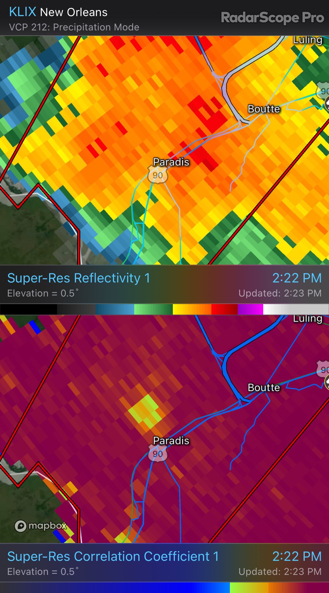 Weather Track US on Twitter "A tornado is in the ground N. of Paradis