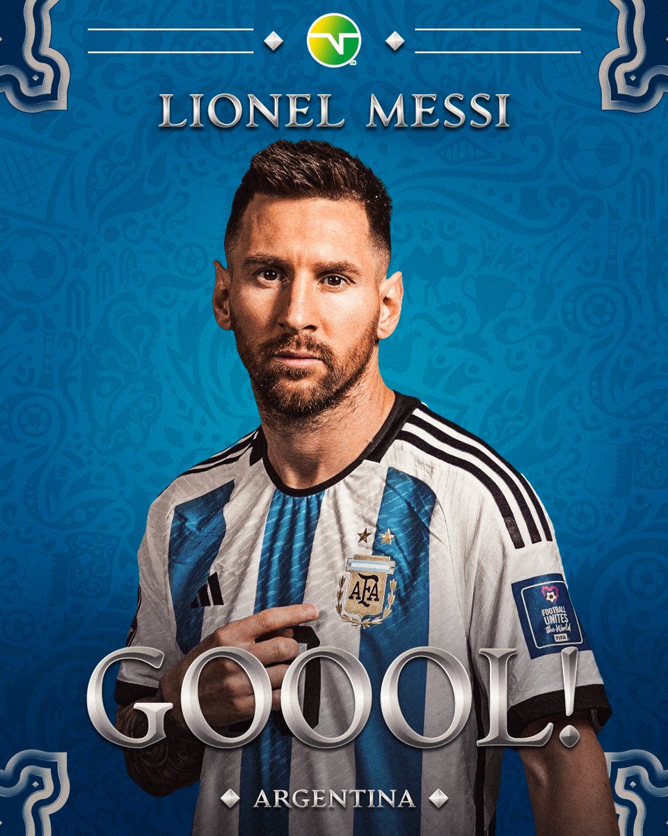 TNTSportsBR's tweet photo. IH RAPAZ! GOLAÇO DE MESSI! Rapaz, ele apareceu... nem sabia que tava em campo. Um chute forte e bonito de fora da área, mas que ainda não deixa ninguém classificado! 👀👀 #TNTSportsNoQatar https://t.co/PnfjkATgcN