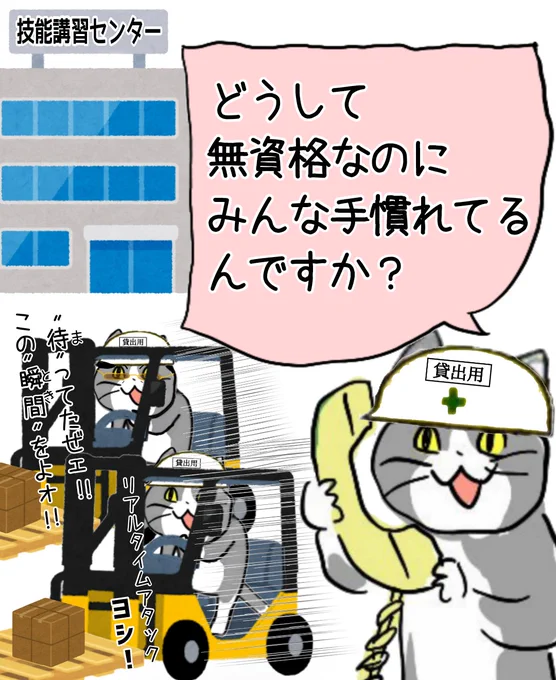 不思議だなぁ…?? #現場猫 