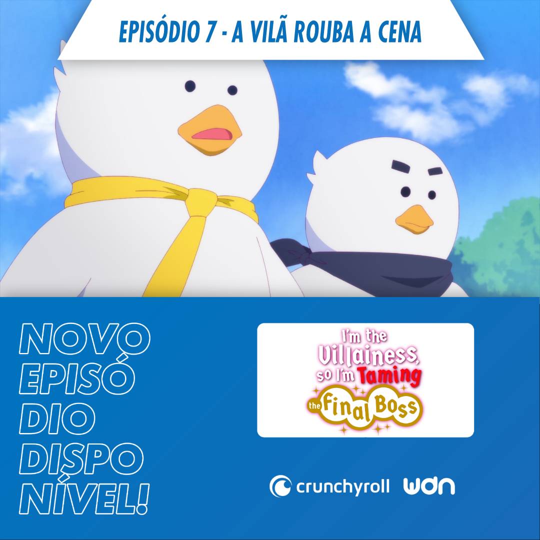 I'm the Villainess Dublado na Crunchyroll Brasil É HOJE 