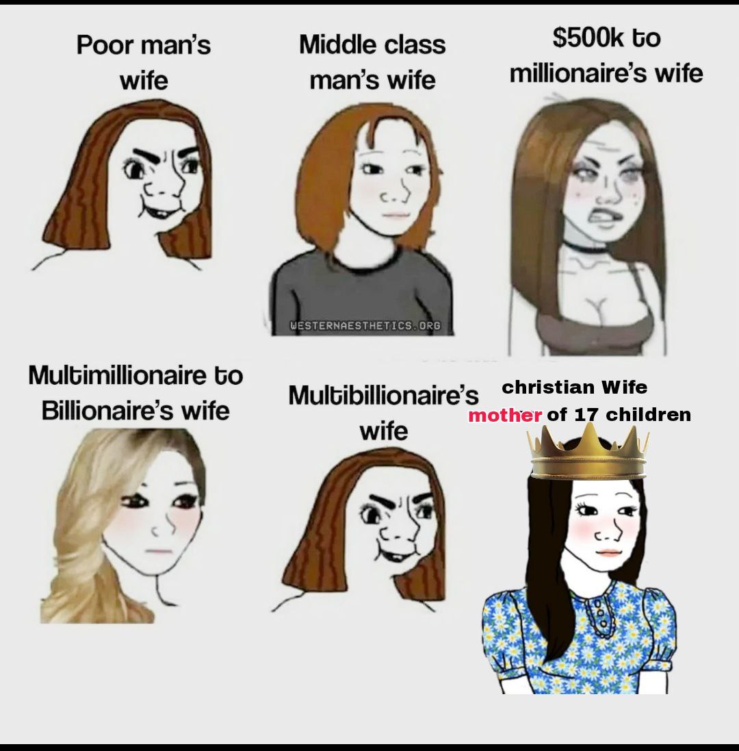 MemesForChrist_'s tweet photo. Who can find a virtuous and capable wife?
She is more precious than rubies.
Her husband can trust her, and she will greatly enrich his life. https://t.co/KheYNOIbm7