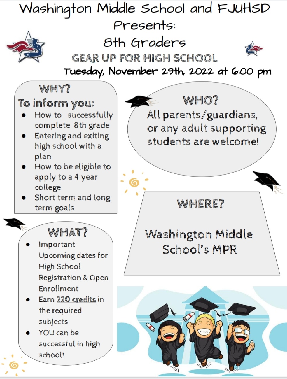 WMS PTA on Twitter "Hot off the presses! Join us this Tuesday. https