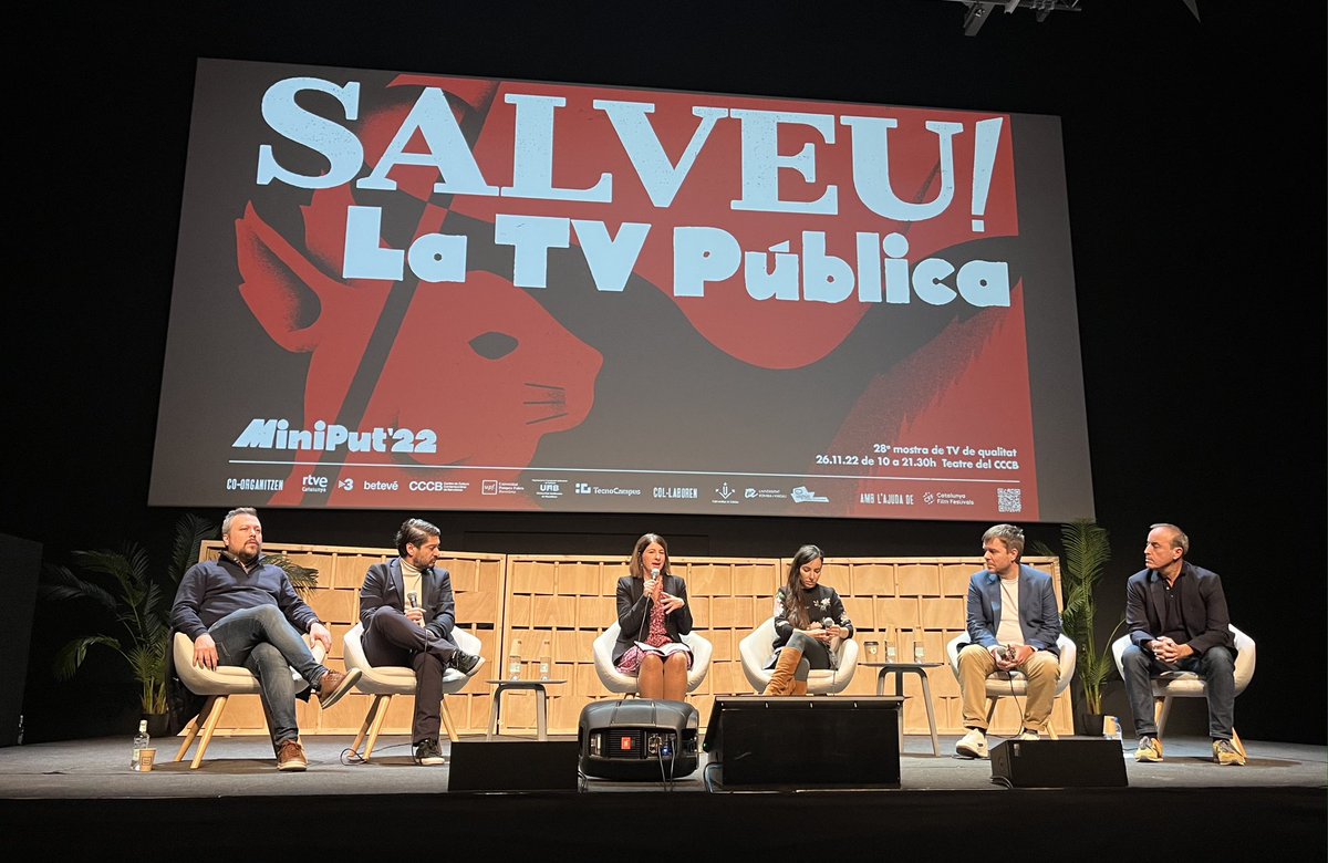 yerblues's tweet photo. 📸 IB3, RTVE, TV3 i TVG al #MINIPUT2022 💡 https://t.co/G4nBOxNzLB