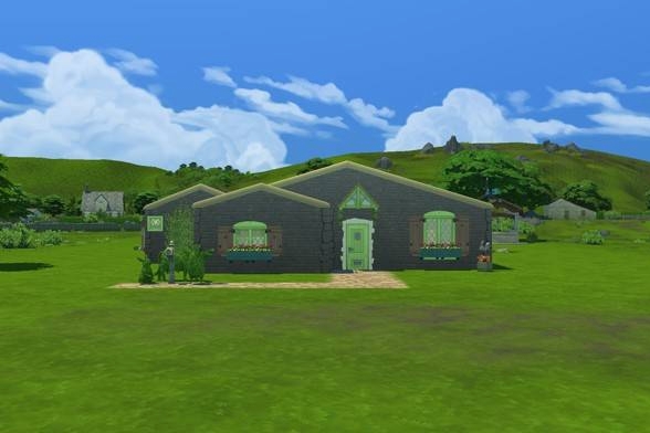 RadiantGypsy_'s tweet photo. 2 Olde Mill Lane (lot), staged as rental with off the grid features, #TheSims4 Gallery! #HenfordOnBagley #ShowUsYourBuilds #Sims4 https://t.co/Isyn42hTUO
