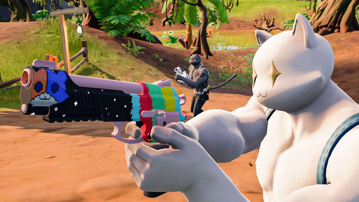 AikaGamesTw's tweet photo. 販売中のラップ「8キット」（写真はC3S1から）
8-KIT Wrap
#fortnite #fortniteitemshop #fortnitewrap #meowscles #fortnitechapter3 #フォートナイト #ニャッスル https://t.co/2fsLgpC5pj