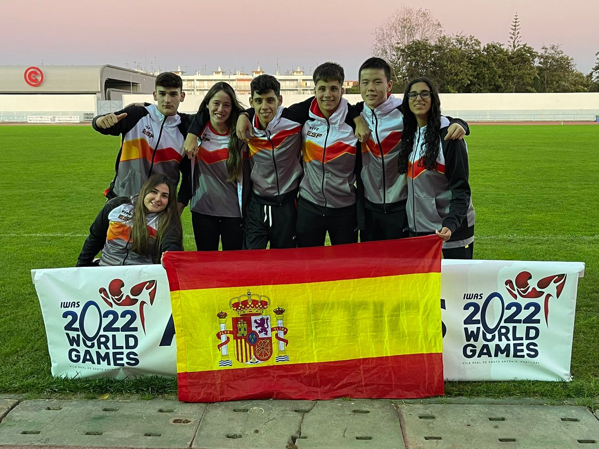 IWAS WORLD GAMES
Natación jornada 1

7 🥇, 1 🥈 1 🥉

🥇
Lydia Jiménez
Pedro Suárez 
Jian W Escanilla x2
David Cubillas
Lydia Jiménez
Berta García 
🥈
Amira Bencherqi
🥉 
Pedro Suárez 
#natacion #swimming <a href="/lcgd62/">laureano gil davila</a>
