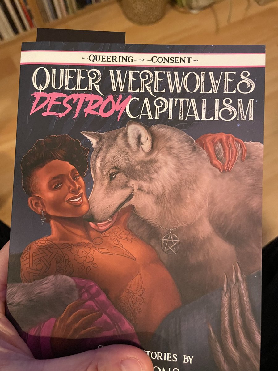 CecileComm's tweet image. Loved the #QuietRevolutions radical book fair at the @BarbicanCentre today. Found this wonderful gem from @gaystheword 🐺