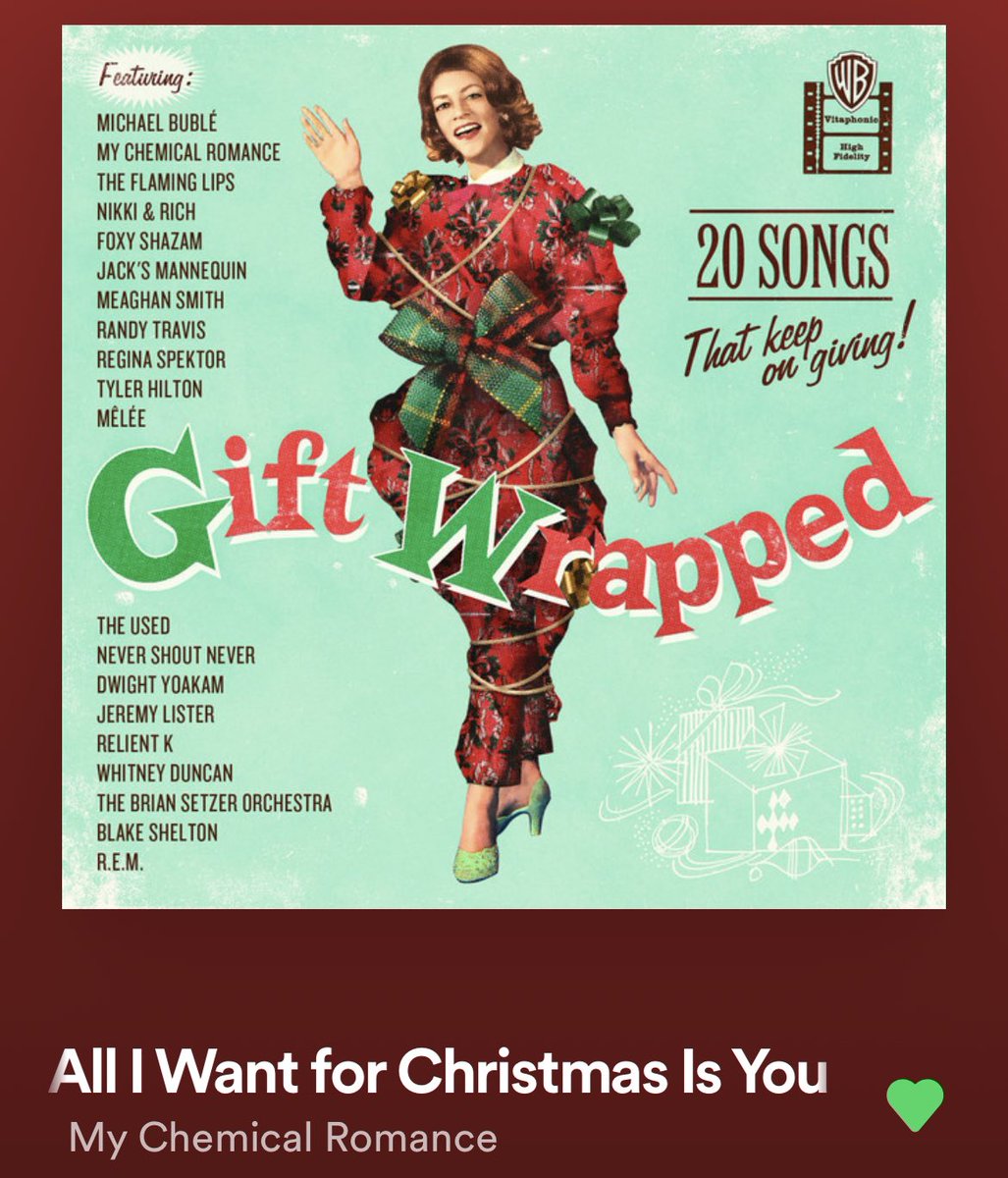 antimcrfans's tweet photo. mcr fan who is listening to this for the holidays https://t.co/dnhU9ZFbuU