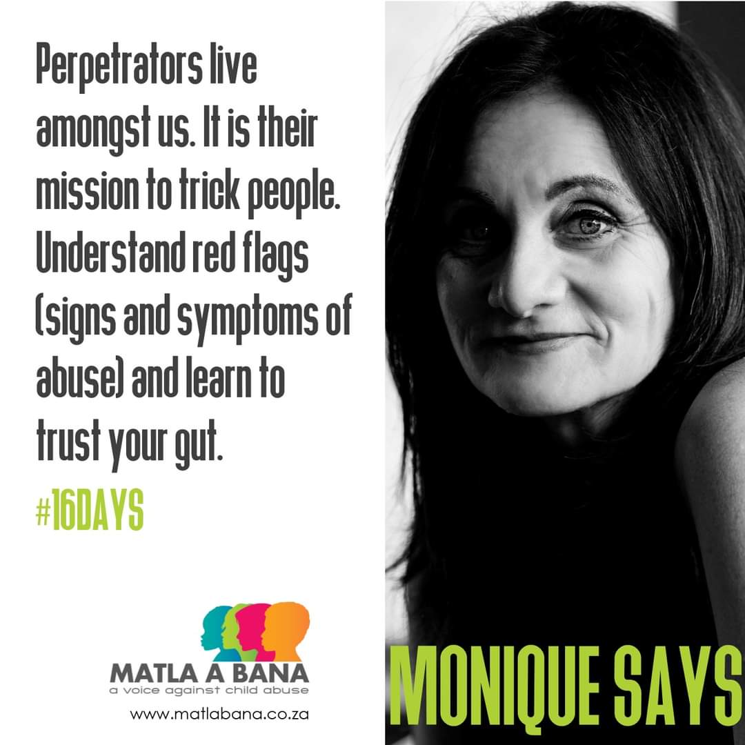 MatlaABana1's tweet photo. PROUDLY PART OF THE MATLA A BANA TEAM!
Monique Strydom is the founder of Matla A Bana and is known as an ex-hostage after being kidnapped and held hostage by an Al Qaeda group. Upon her return she dedicated her life to Matla A Bana. 
#matlaabana #no2childabuse https://t.co/2N5XA9wA1q
