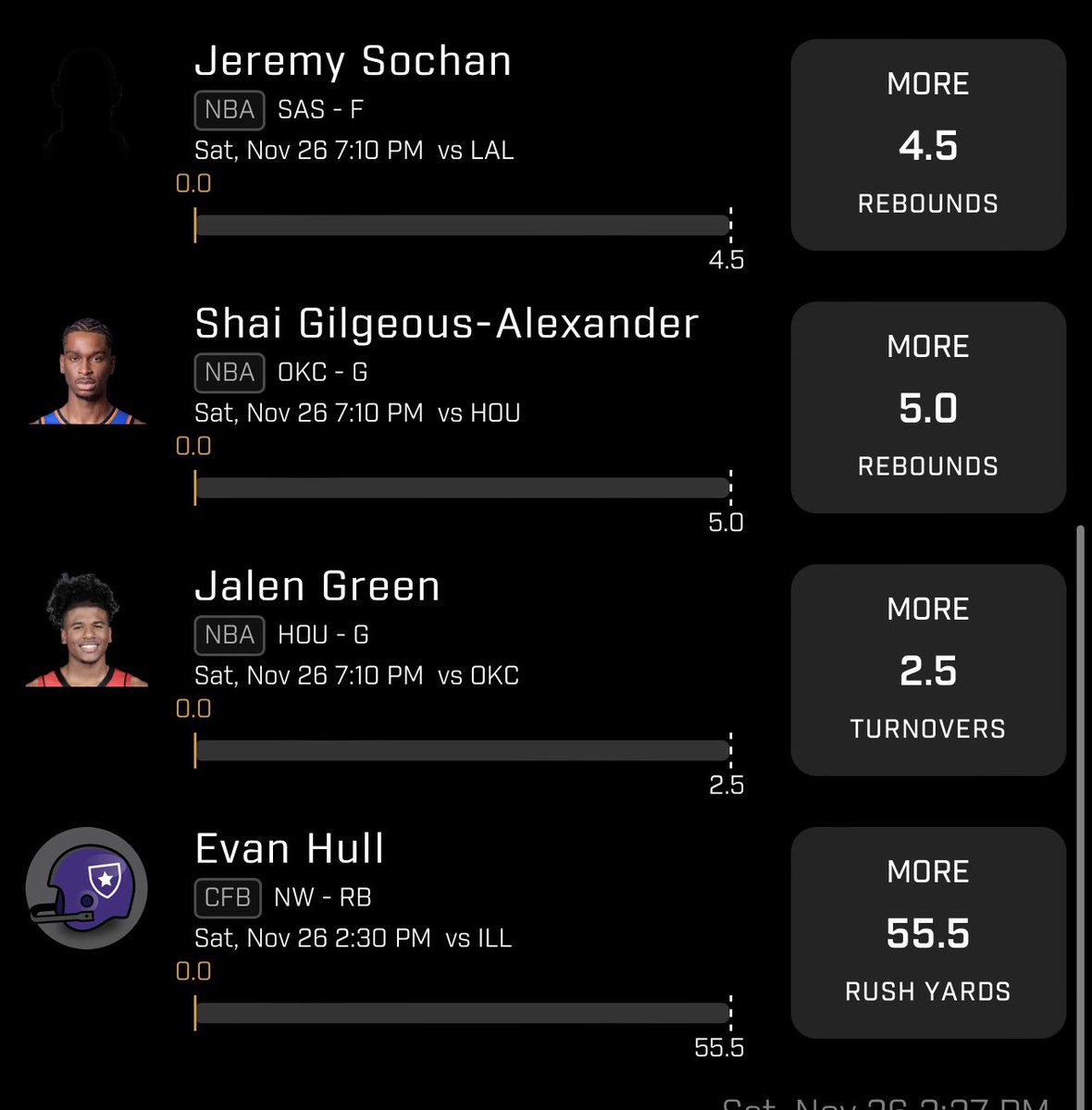 DjbetsPP's tweet photo. Slips for today #nba #PrizePicks https://t.co/UJU1uOnSxb