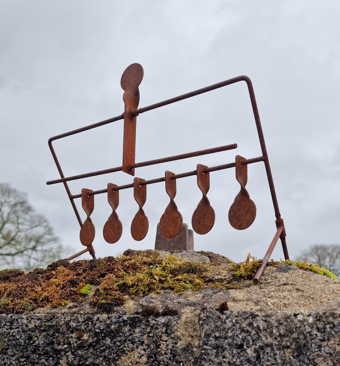 QuietWalks's tweet image. Lovely walk with clients from as far afield as West Sussex today. We walked from Llandovery to Myddfai and back and spotted this interesting thing on a farmyard wall.  Can anyone shed any light on it? Maybe just decorative... #agriculturalobjects
#farmyardfinds
#mysteryobjects