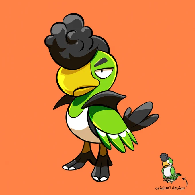 I am putting this Squawkabilly design forth. Just sayin' 