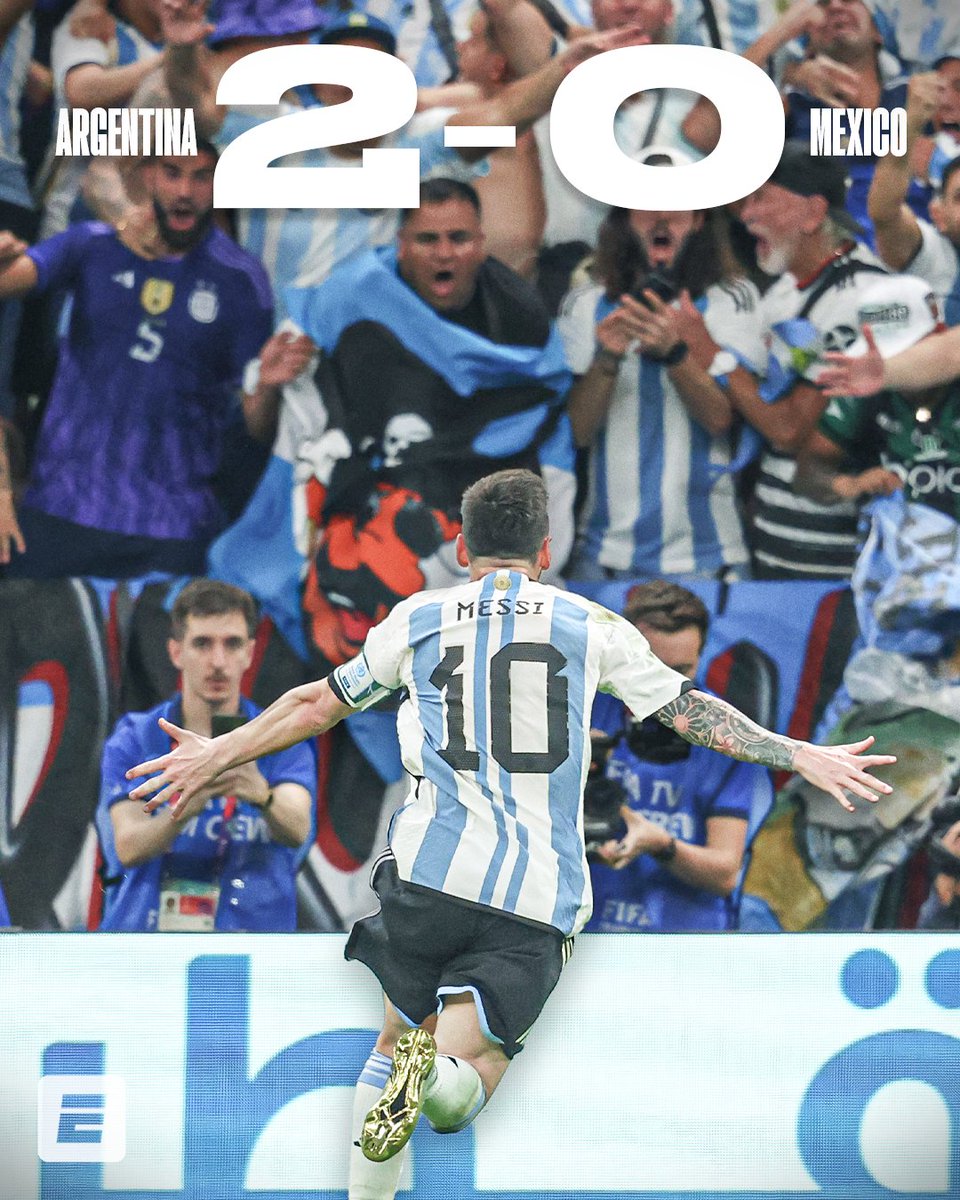 anandha558's tweet photo. That was nice
#FIFAWorldCup #ArgentinavsMexico #Argentina https://t.co/7OSkZ8AC7N