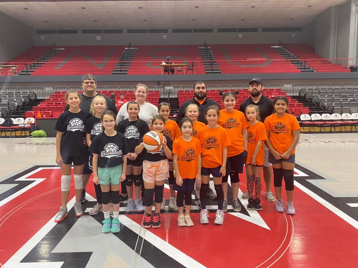 Special shout-out to the South Lafourche biddy girls for coming out to play this morning! #OurGirlsHoop 🤩 The future is bright!