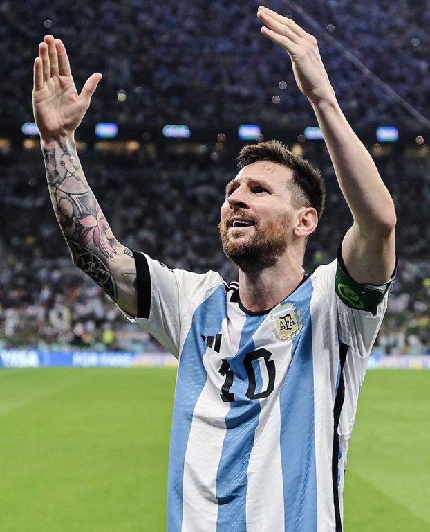FanMessiFrance's tweet photo. 📊 Lionel Messi ce soir

⚽️ 1 but
🎯 1 passe décisive 
✨ 100% dribbles réussi 
👑 Homme du match
✅ Victoire décisif 
🐐 GOAT https://t.co/H5sgkgMG0h